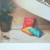 Orlando Quevedo Giclée - In The Mood For Love Painting -  Size: 21"L x 13.5"W