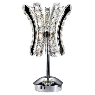 Modern LED crystal table lamp 9062 Size 14"