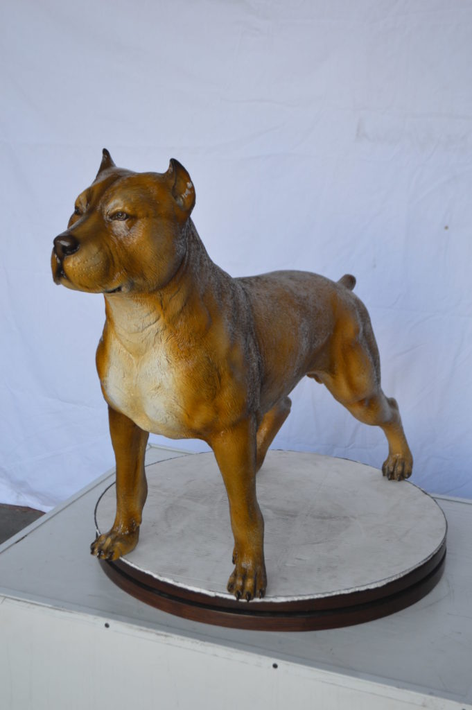 pitbull statues for sale