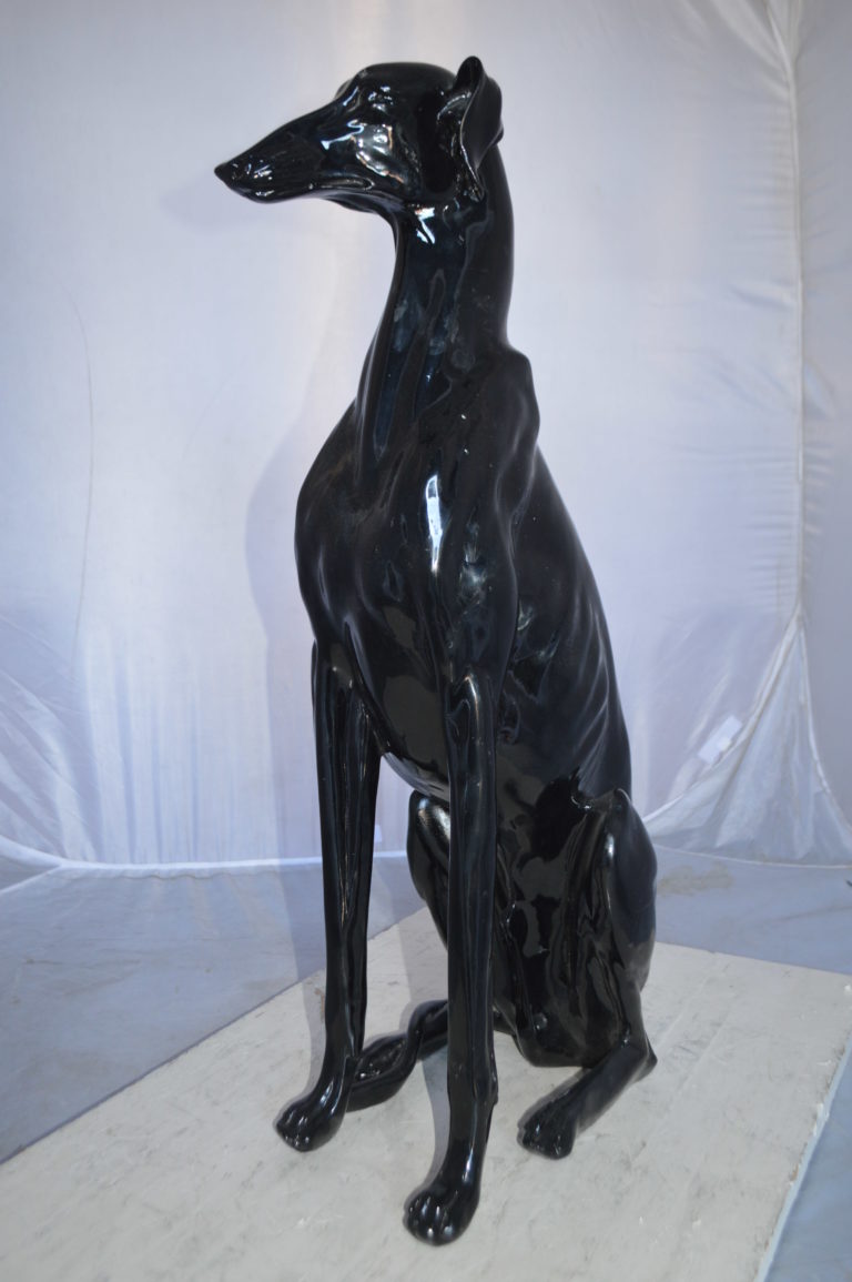 large greyhound statue
