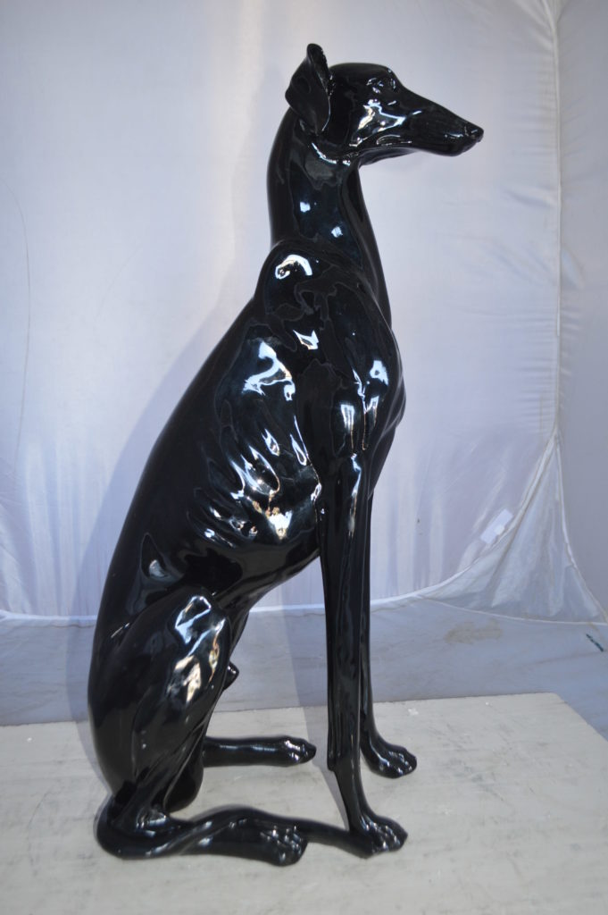 greyhound dog statue for sale