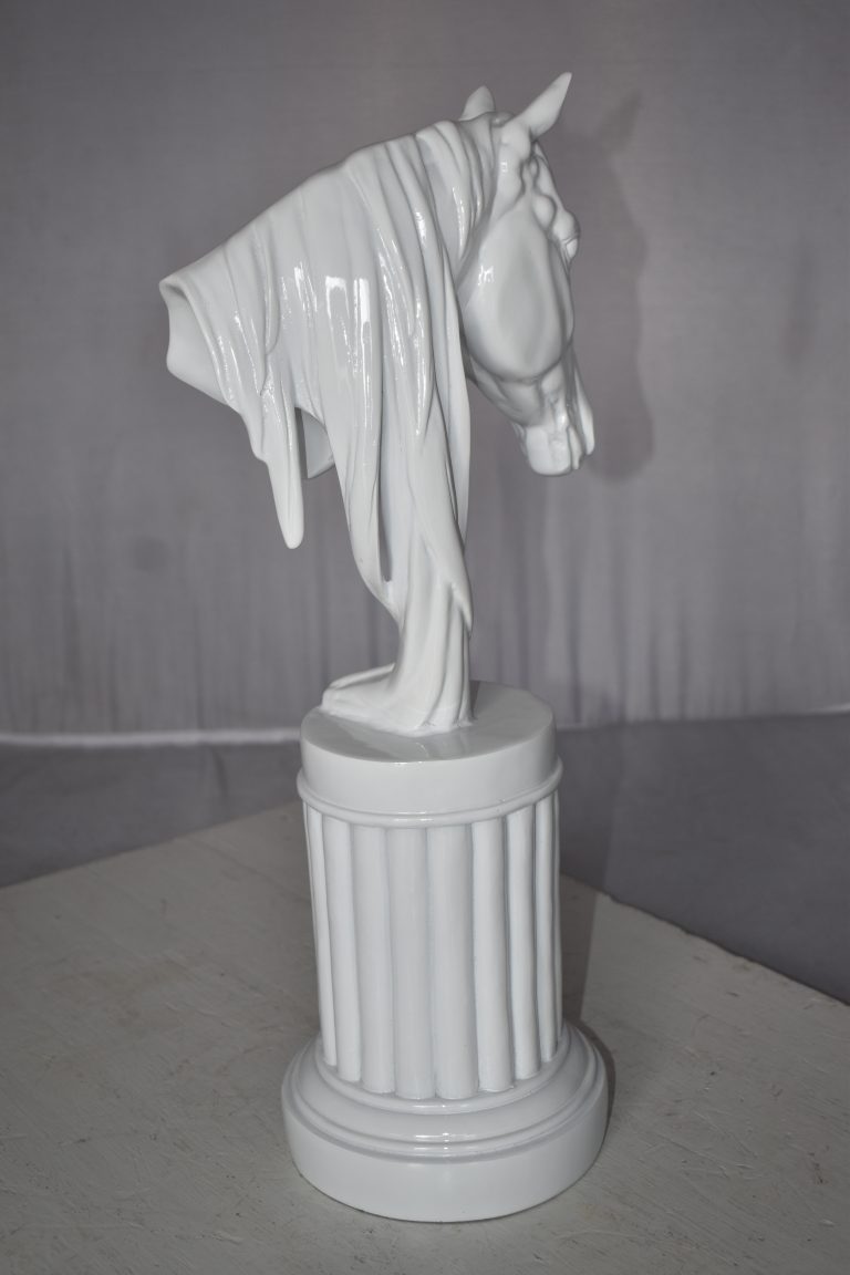 white horse statue for sale