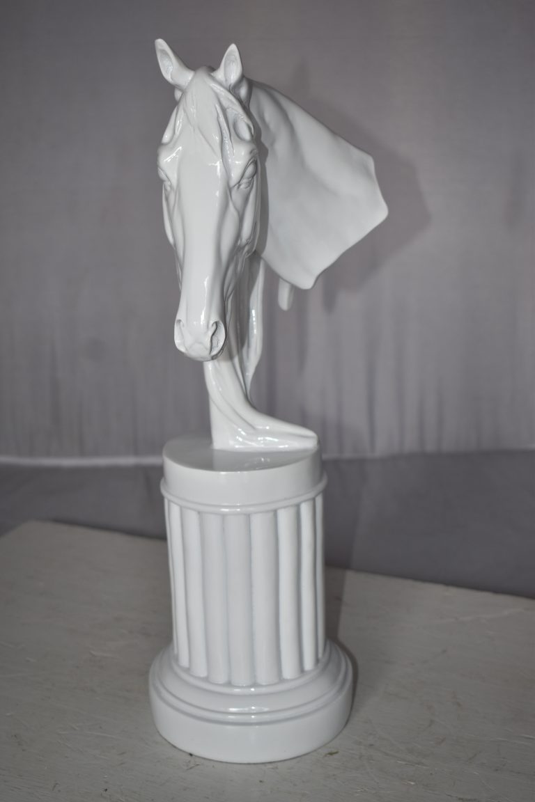 white horse statue for sale